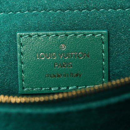Louis Vuitton Calfskin New Wave Chain Bag MM NM Emerald 7 of 12