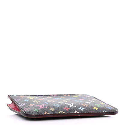 Louis Vuitton Monogram Multicolor Key Pouch Black Grenade 4 of 15