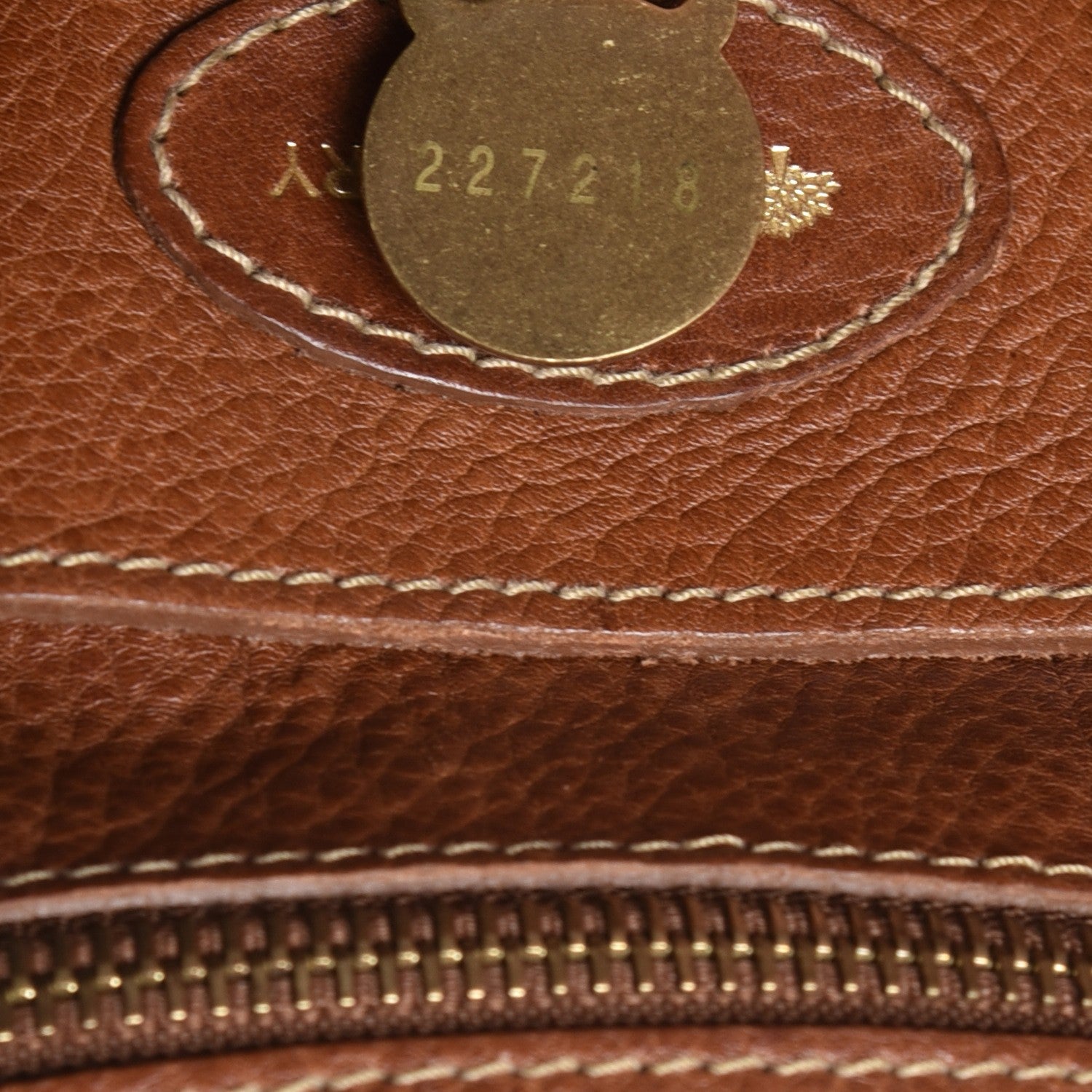 Mulberry Natural Leather Bayswater Oak 7 of 20