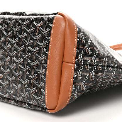 Goyard Goyardine Artois MM Black Gold 10 of 10