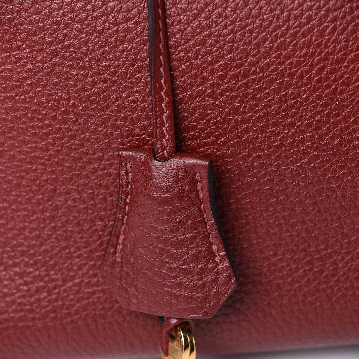Taurillon Clemence Birkin 35 Rouge H