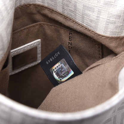 Fendi Zucchino Spalmati Tube Messenger White 9 of 14
