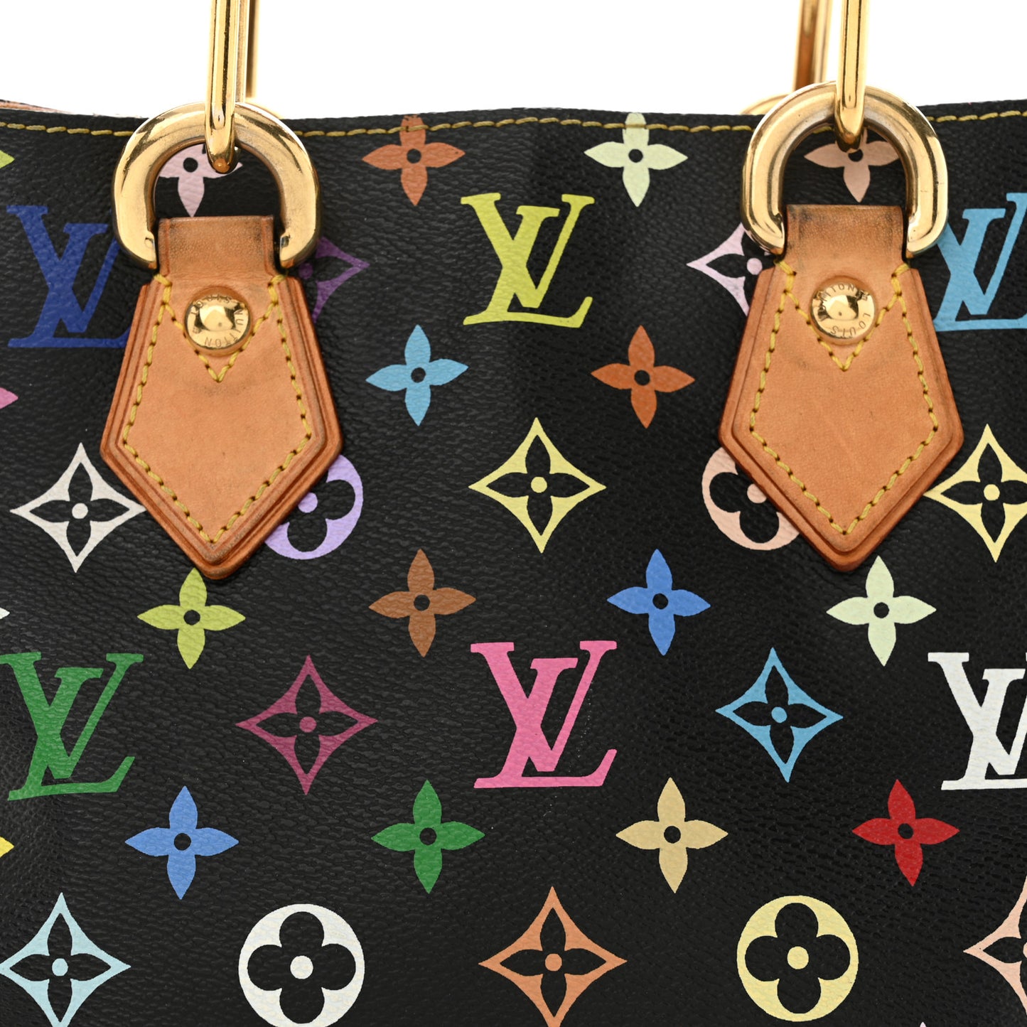 Monogram Multicolor Audra Black