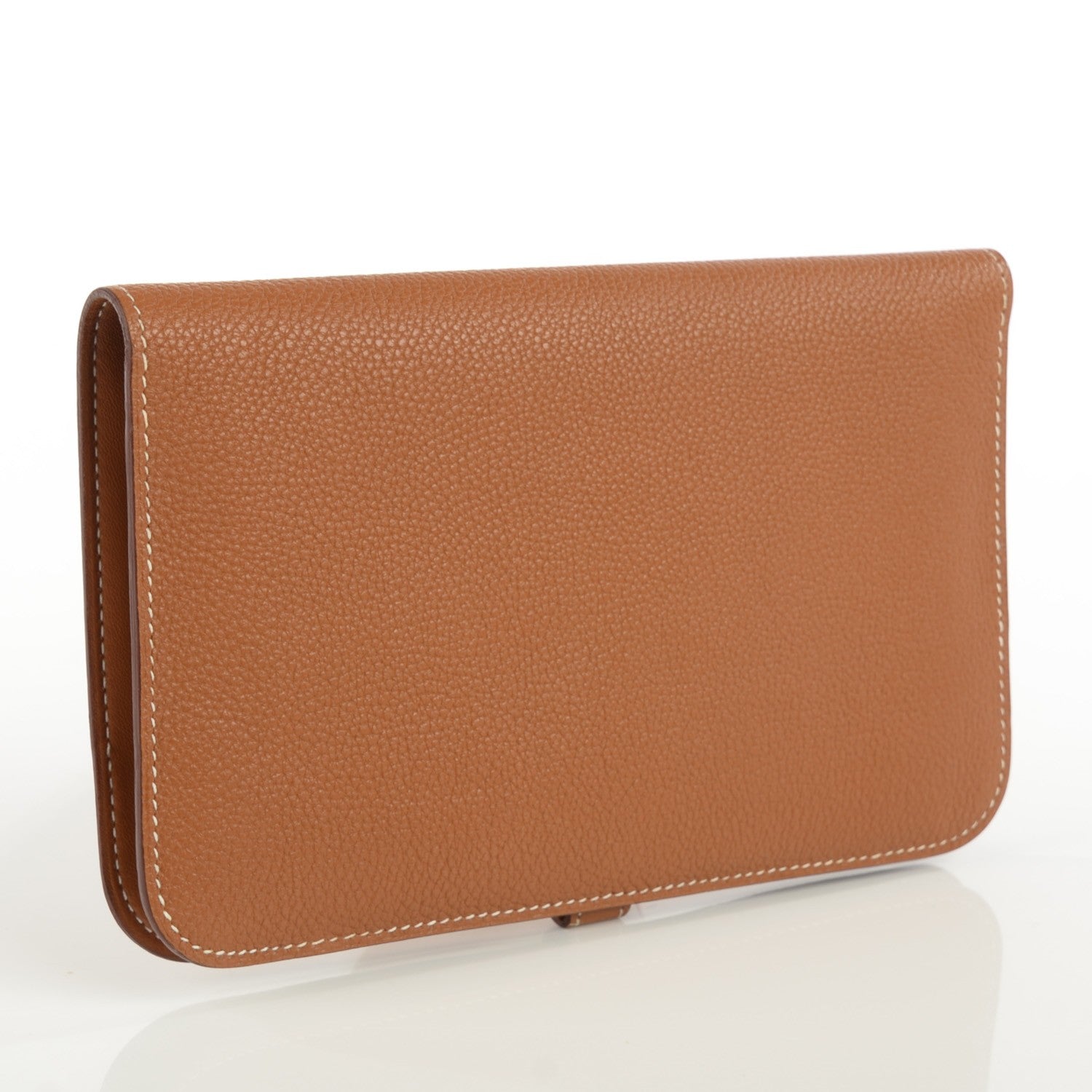 Hermes Togo Dogon Duo Wallet Gold 3 of 11
