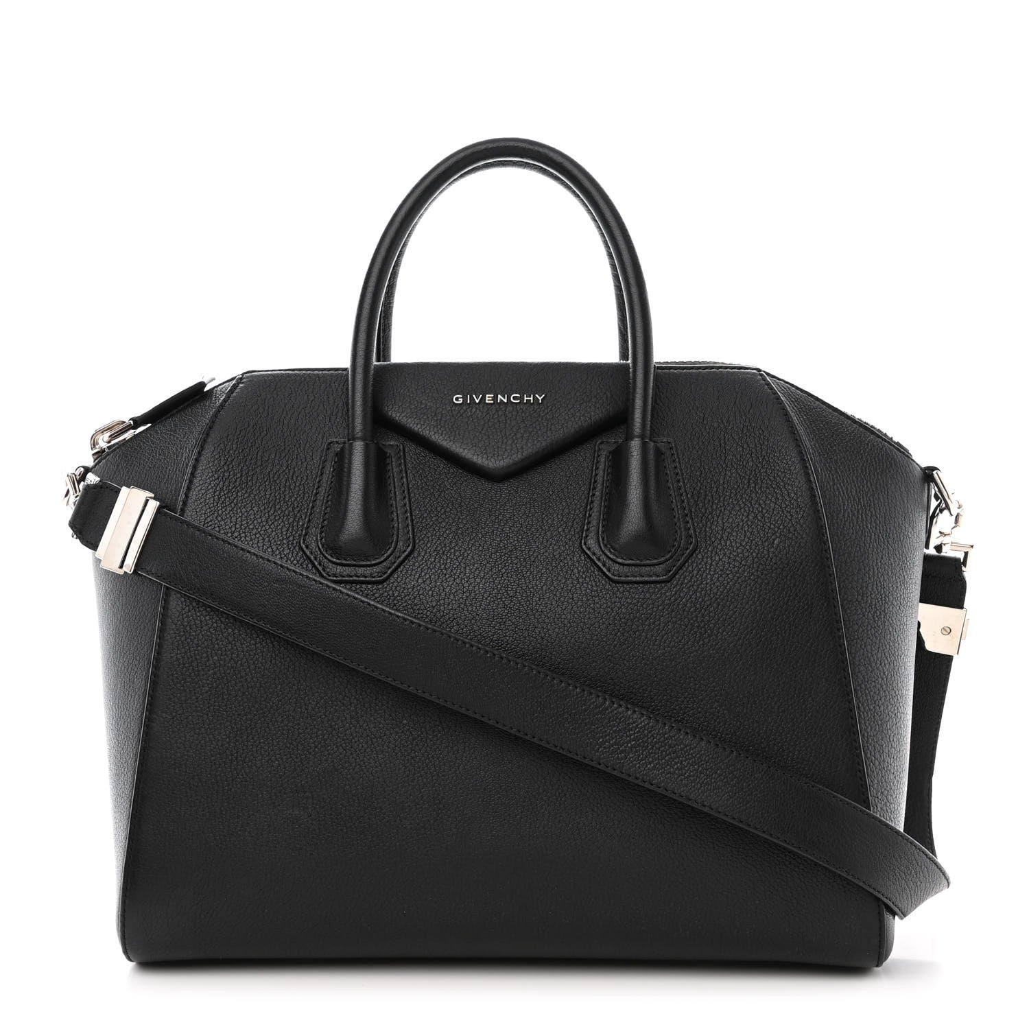 Givenchy Sugar Goatskin Medium Antigona Black 1 of 11