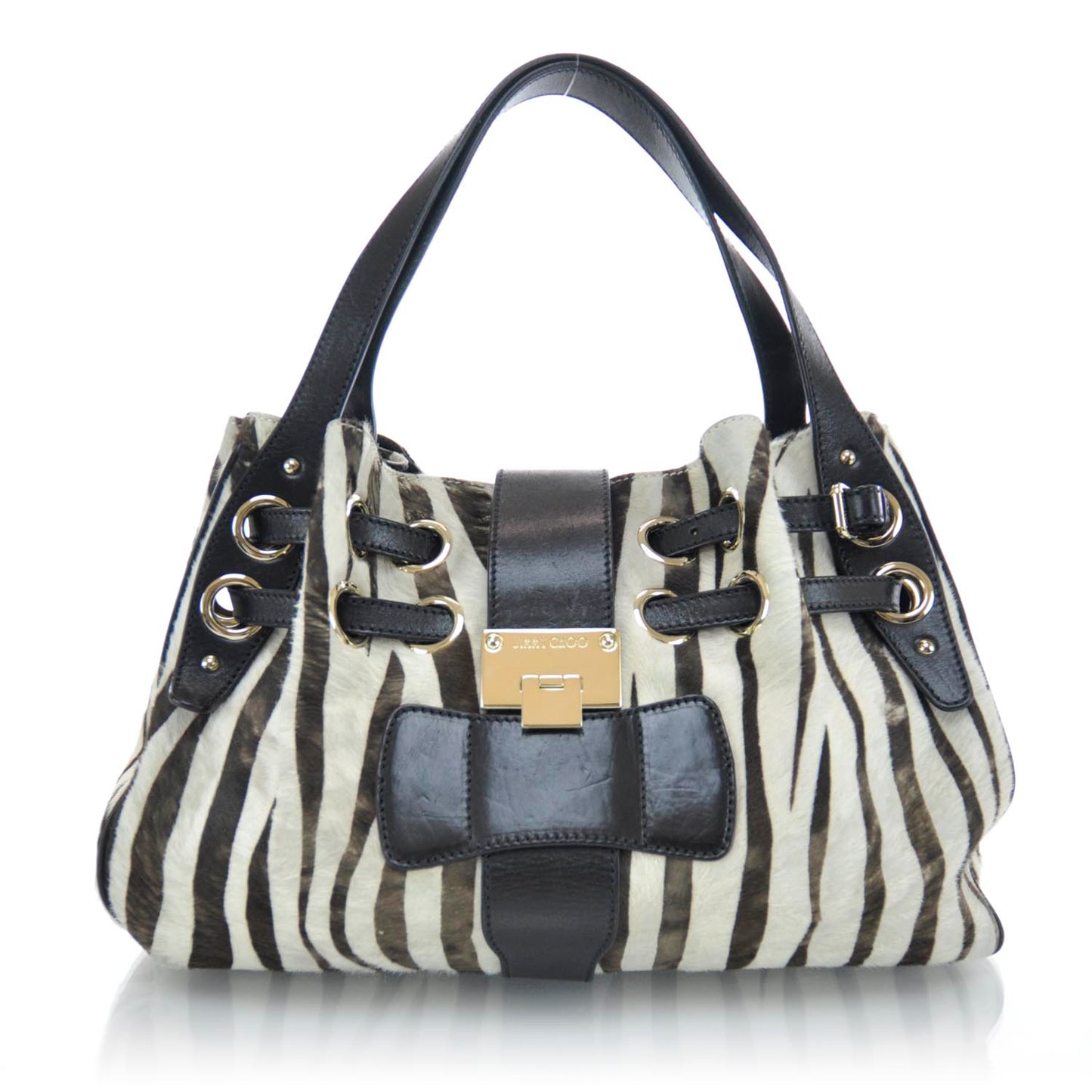 Pony Hair Zebra Print Ramona