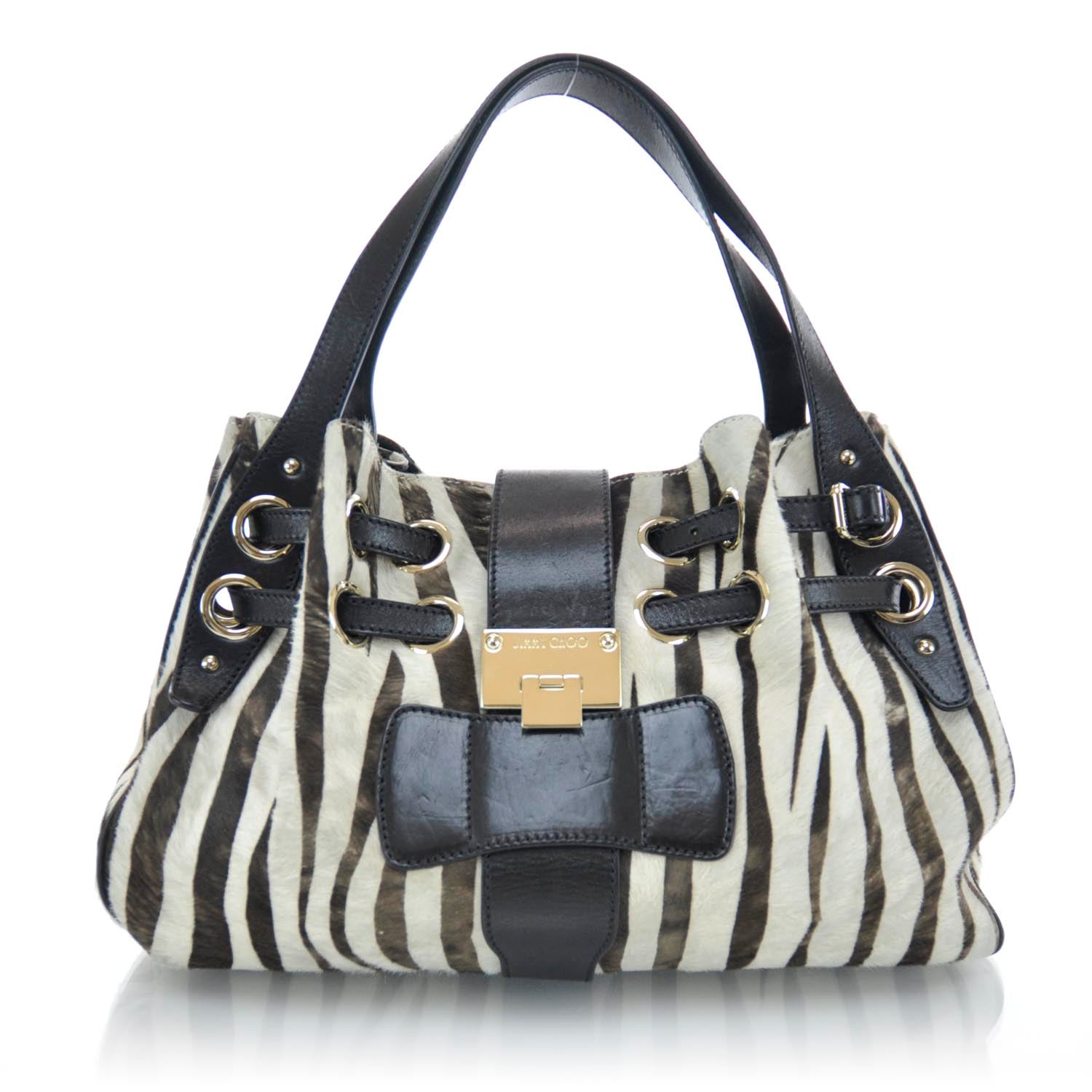 Jimmy Choo Pony Hair Zebra Print Ramona 1 of 9