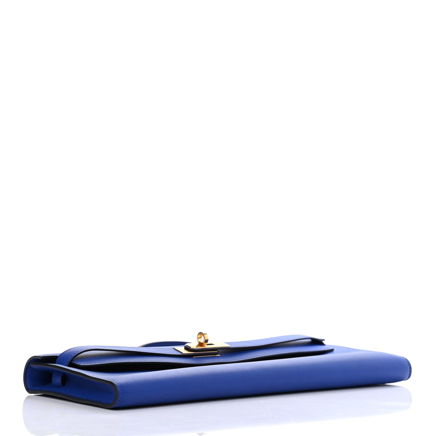 Swift Kelly Cut Clutch Pochette Bleu Electrique