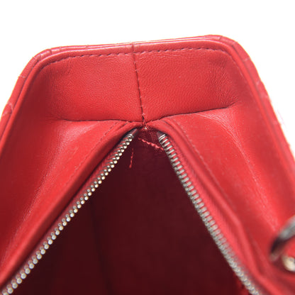 Christian Dior Lambskin Cannage Large Lady Dior Red 13 of 17