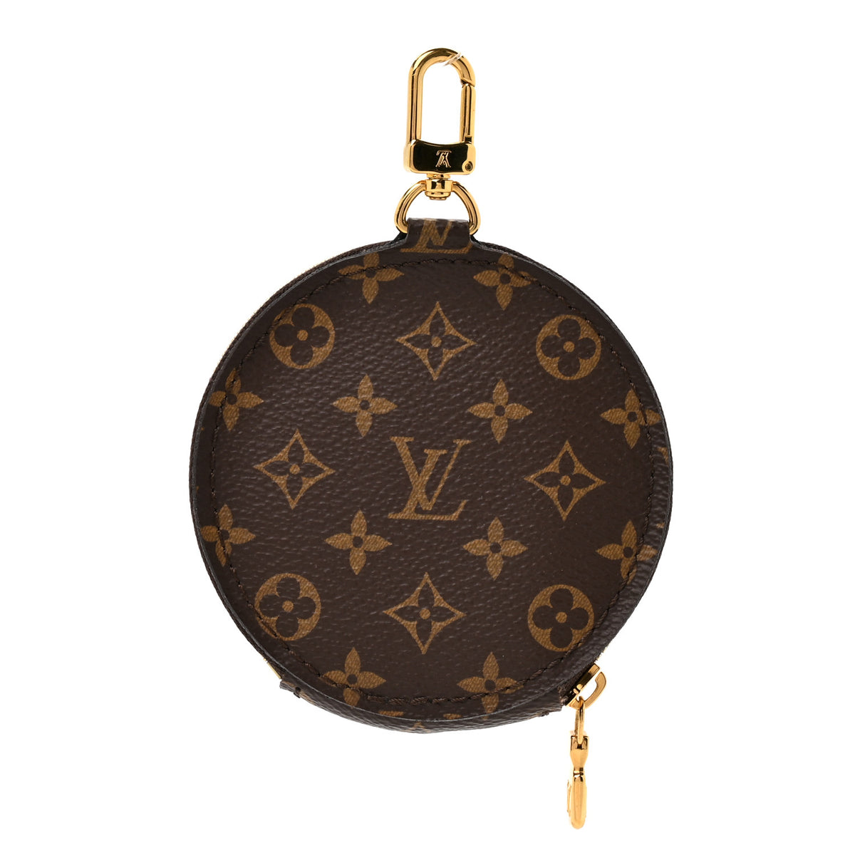 Louis Vuitton Monogram Multi Pochette Accessories Round Coin Purse 3 of 5