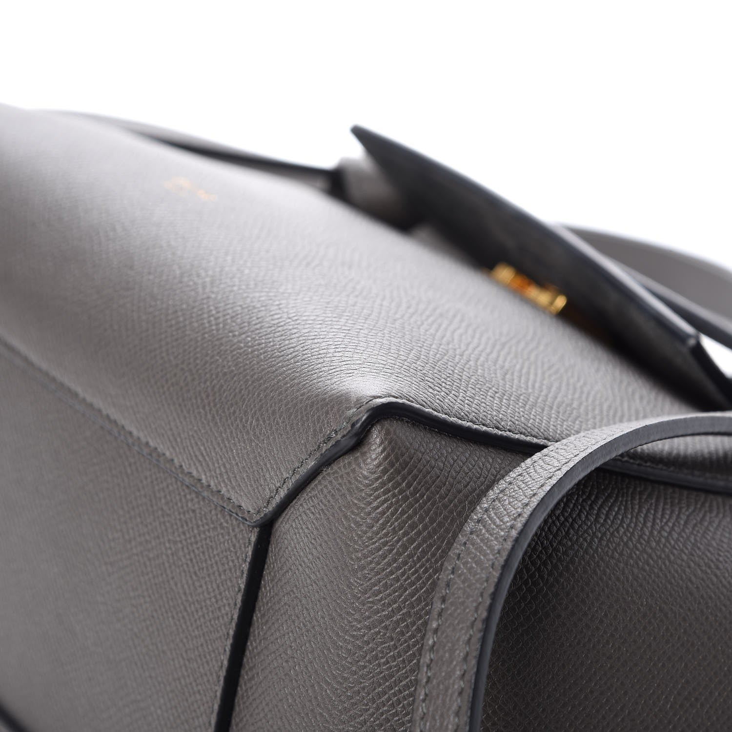 Celine Baby Grained Calfskin Micro Belt Bag Grey 11 of 13