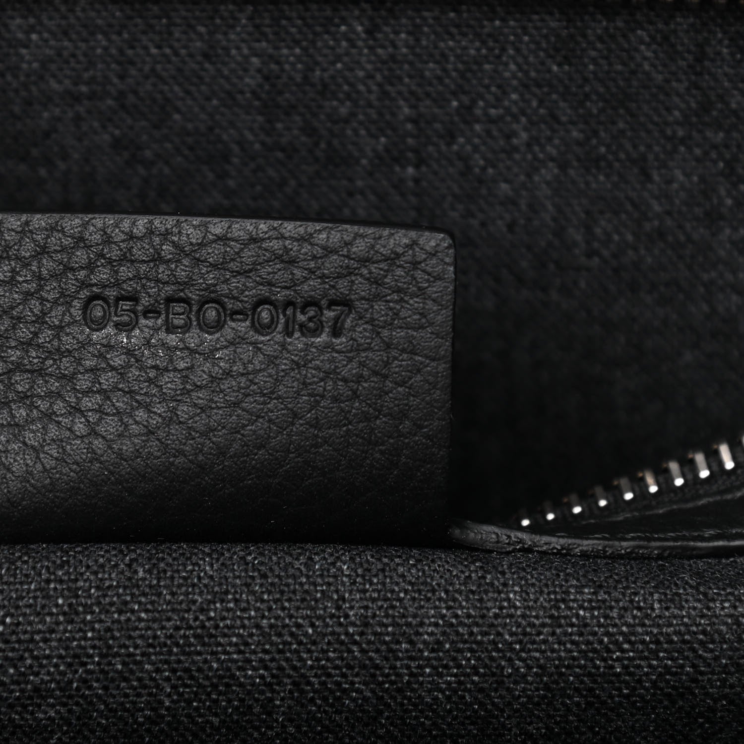 Christian Dior HOMME Calfskin Zip Around Briefcase Black 6 of 11