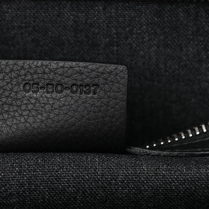 Christian Dior HOMME Calfskin Zip Around Briefcase Black 6 of 11