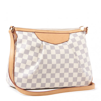 Louis Vuitton Damier Azur Siracusa PM 2 of 9