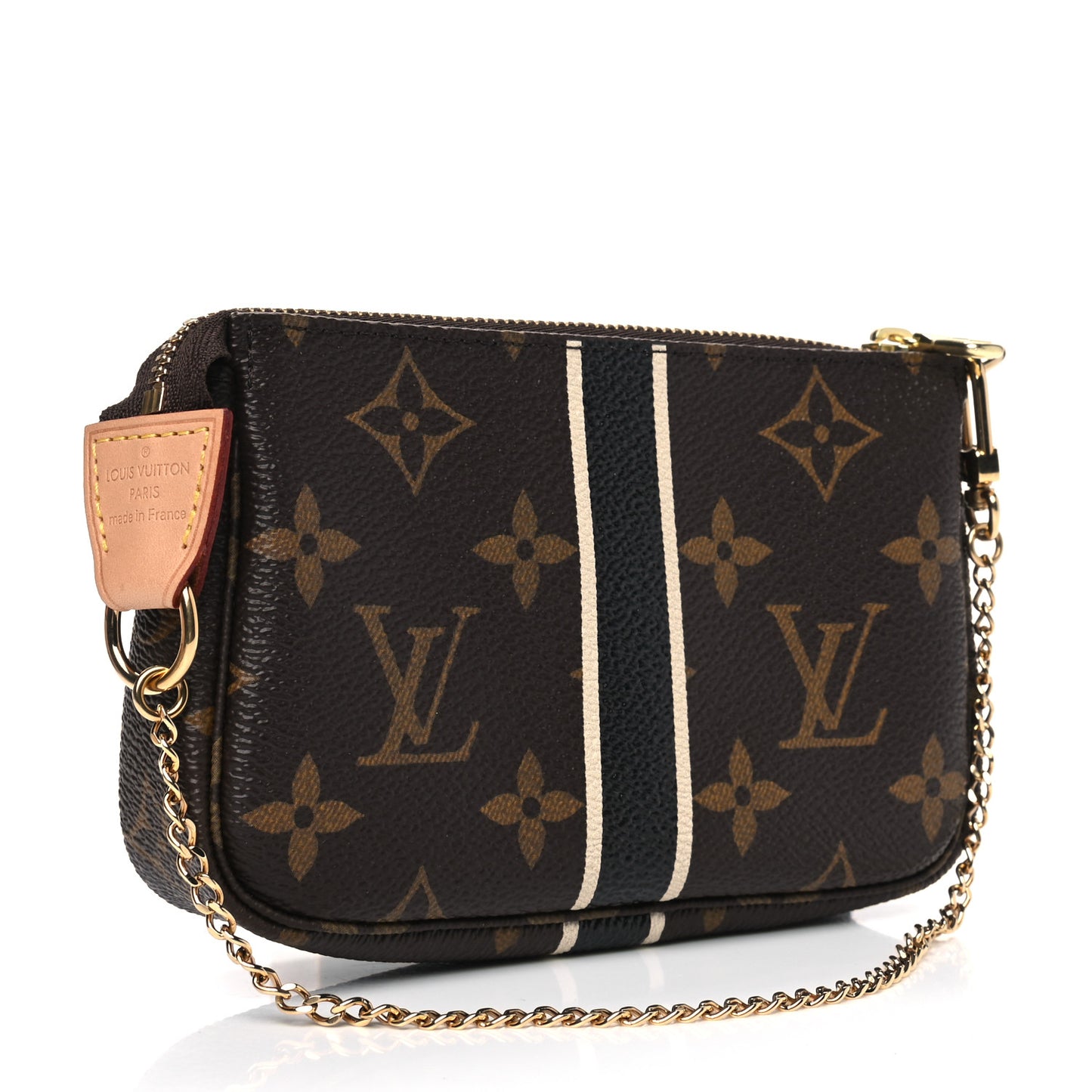Monogram My LV Heritage Mini Pochette Accessories Ivory Black