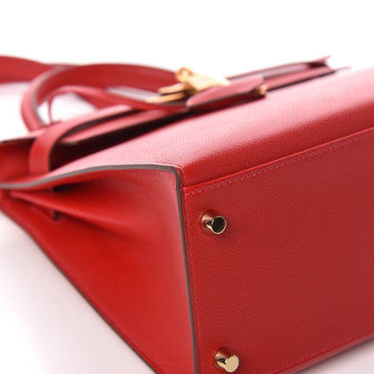 Hermes Epsom Kelly Sellier 28 Rouge Casaque 37 of 42