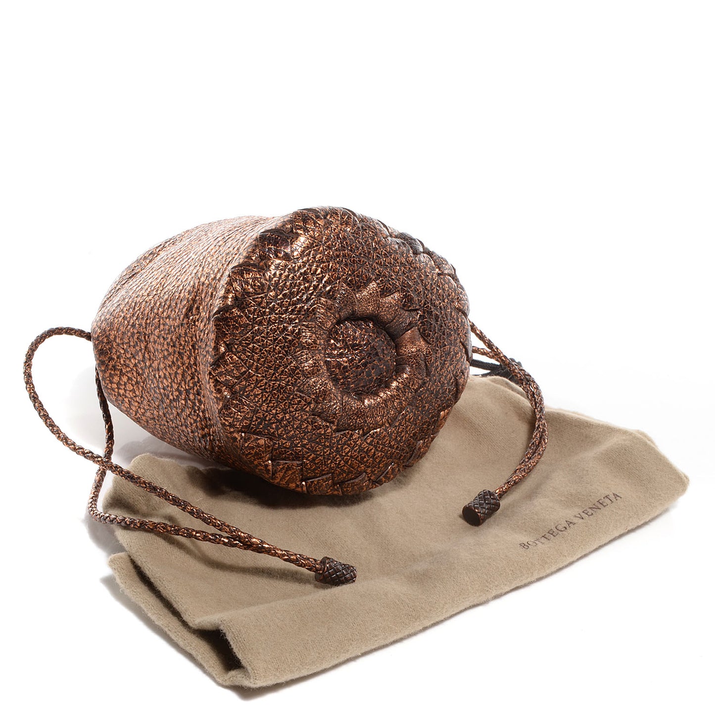 Cervo Cosmetic Pouch Rame Ossidato