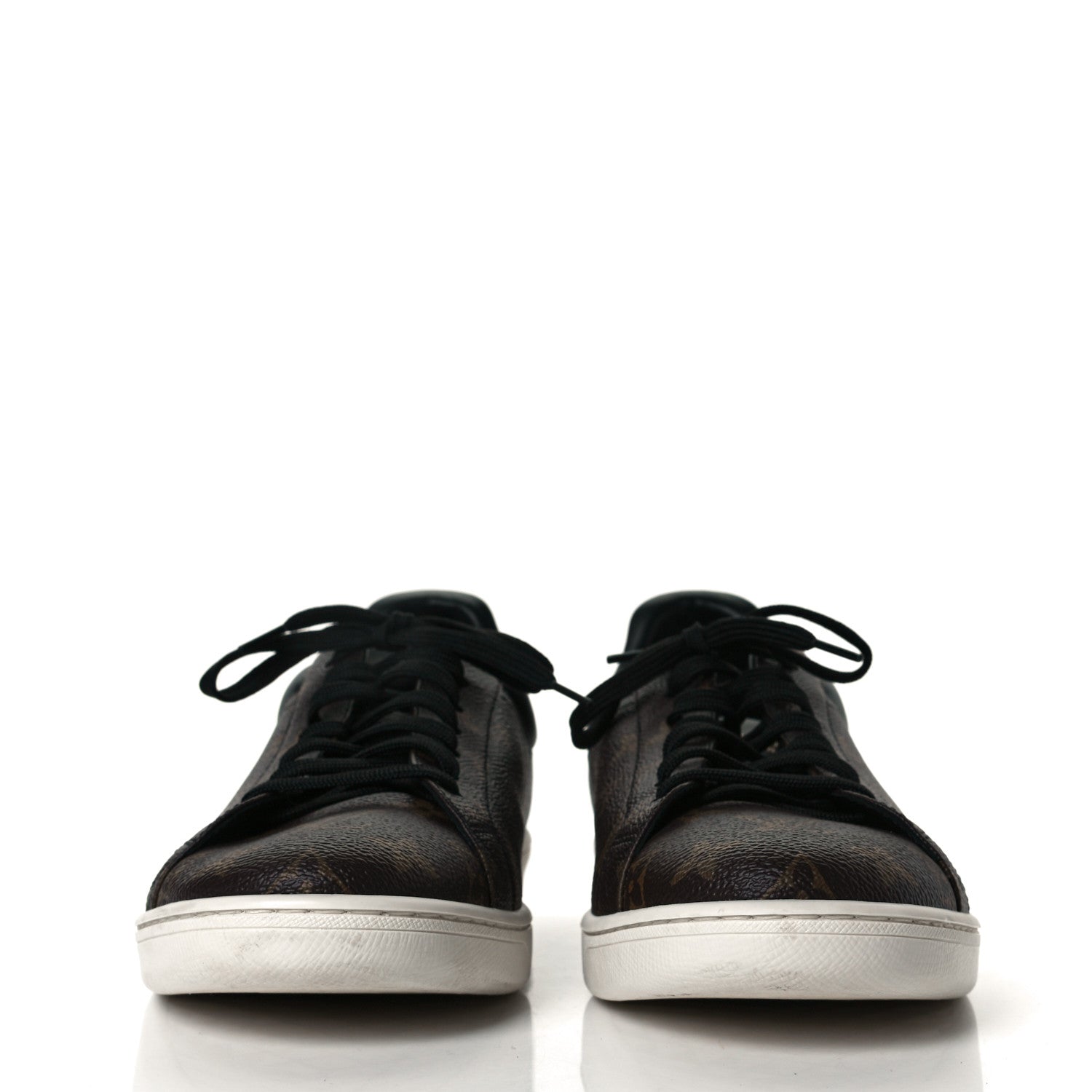 Louis Vuitton Patent Monogram Mens Frontrow Sneakers 9 3 of 8