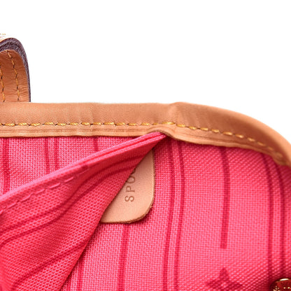 Louis Vuitton Monogram Roses Neverfull MM 7 of 11