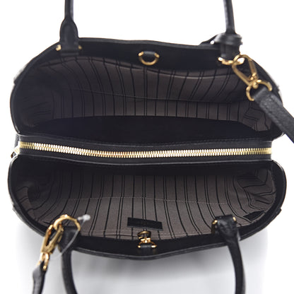 Louis Vuitton Empreinte Montaigne MM Black 5 of 12