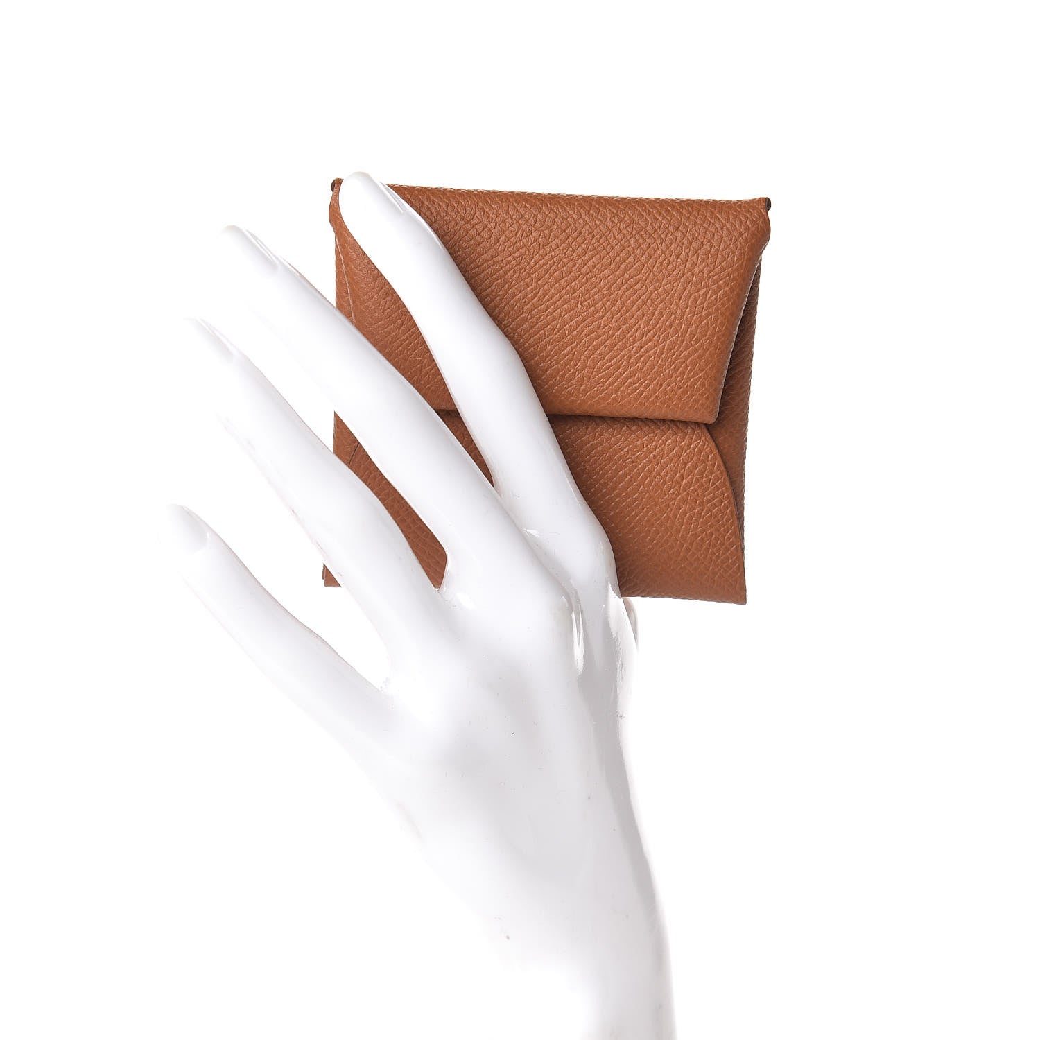 Hermes Epsom Bastia Coin Purse Gold 2 of 8