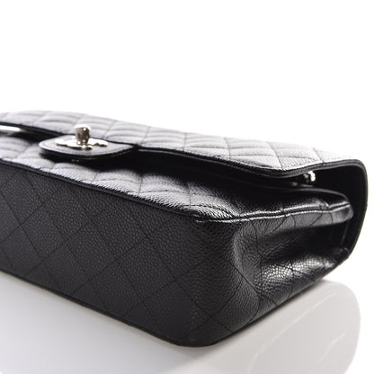 Chanel Caviar Quilted Medium Double Flap Black 7 of 12