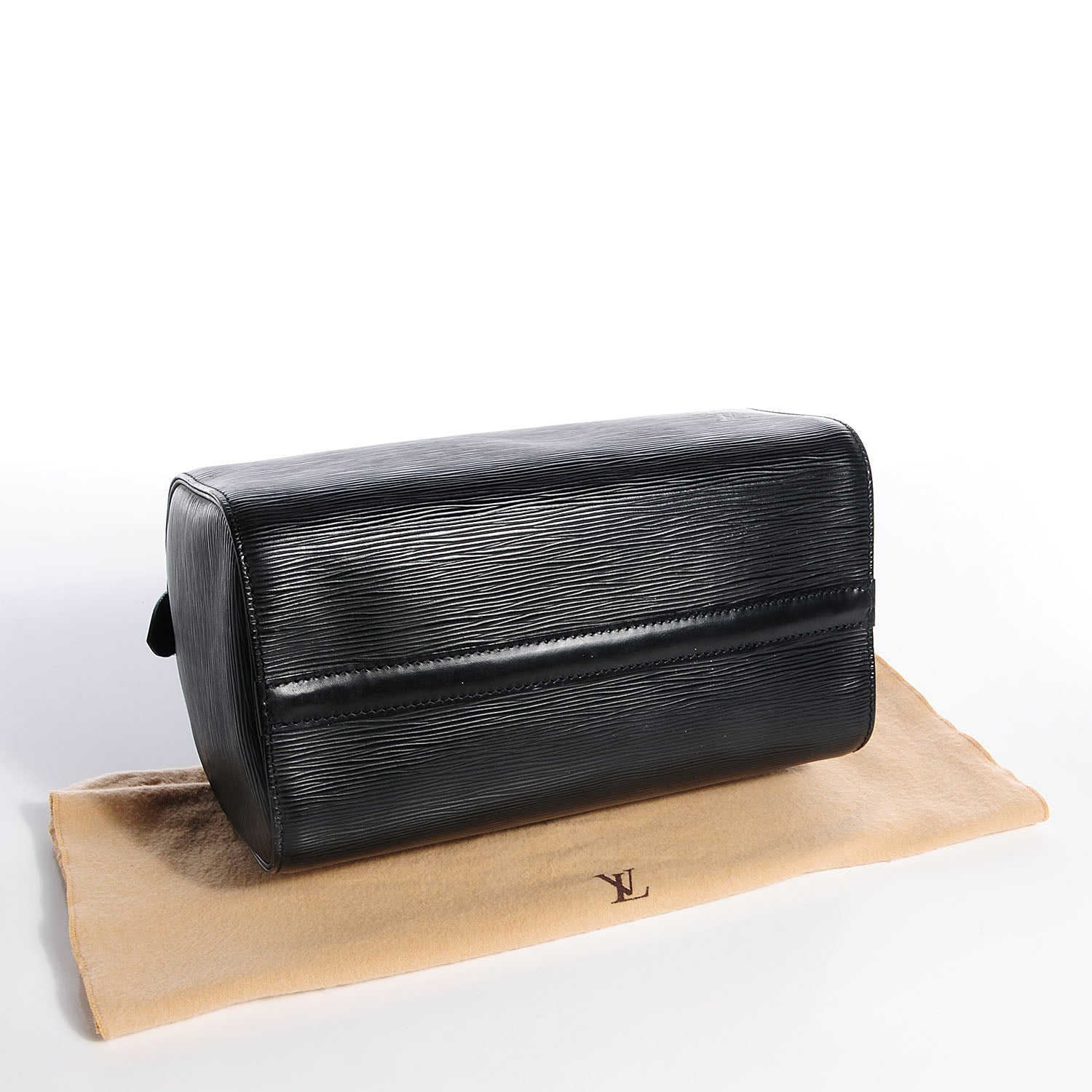 Louis Vuitton Epi Speedy 25 Black 4 of 7