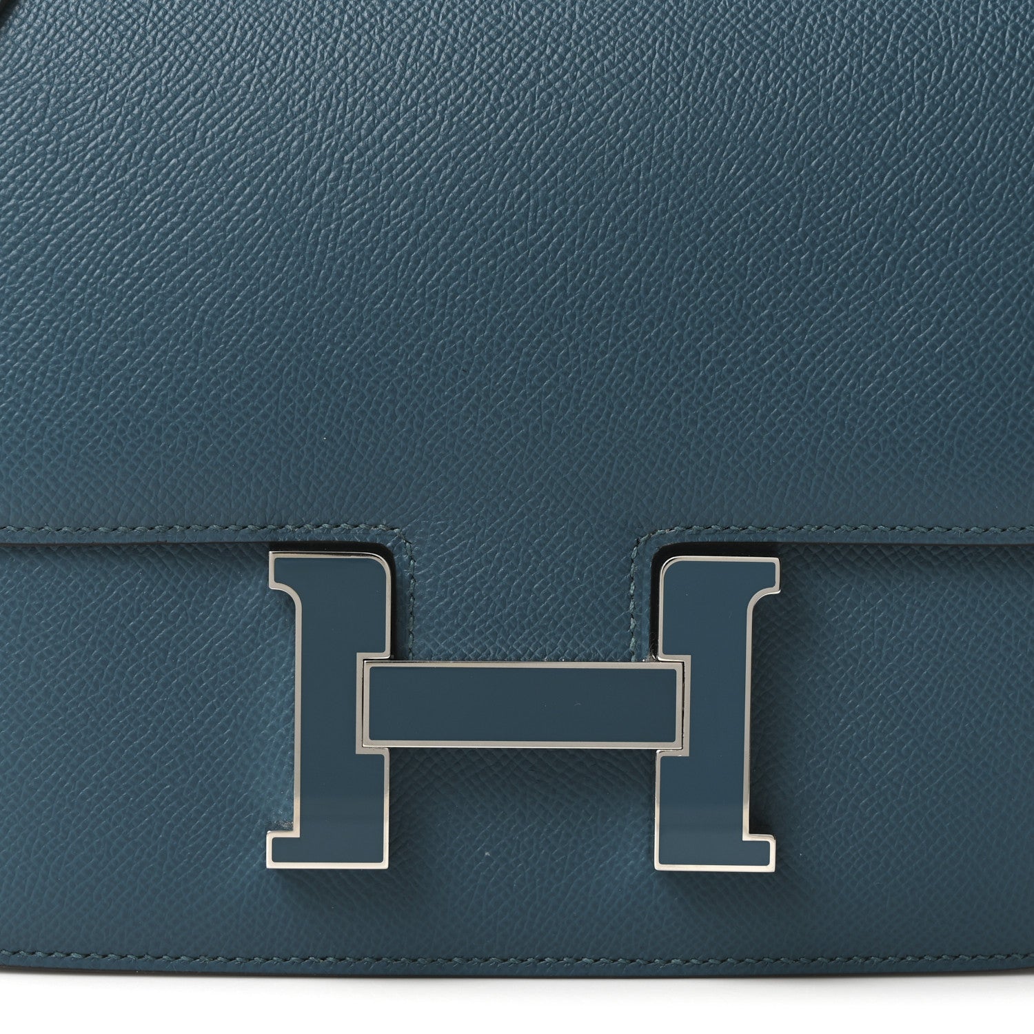 Hermes Epsom Enamel Constance 24 Vert Bosphore 8 of 11