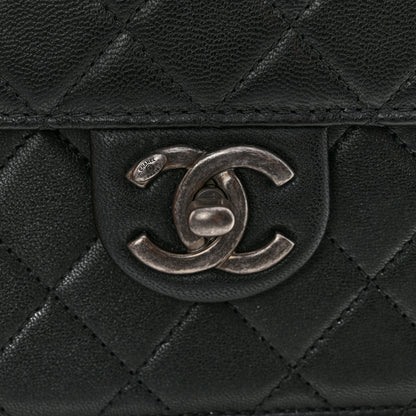 Chanel Lambskin Quilted Chic Pearls Flap Black 13 of 13