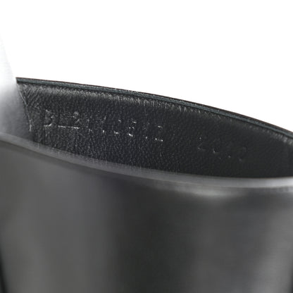 Hermes Nappa Caia Sandals 41 Black 9 of 10
