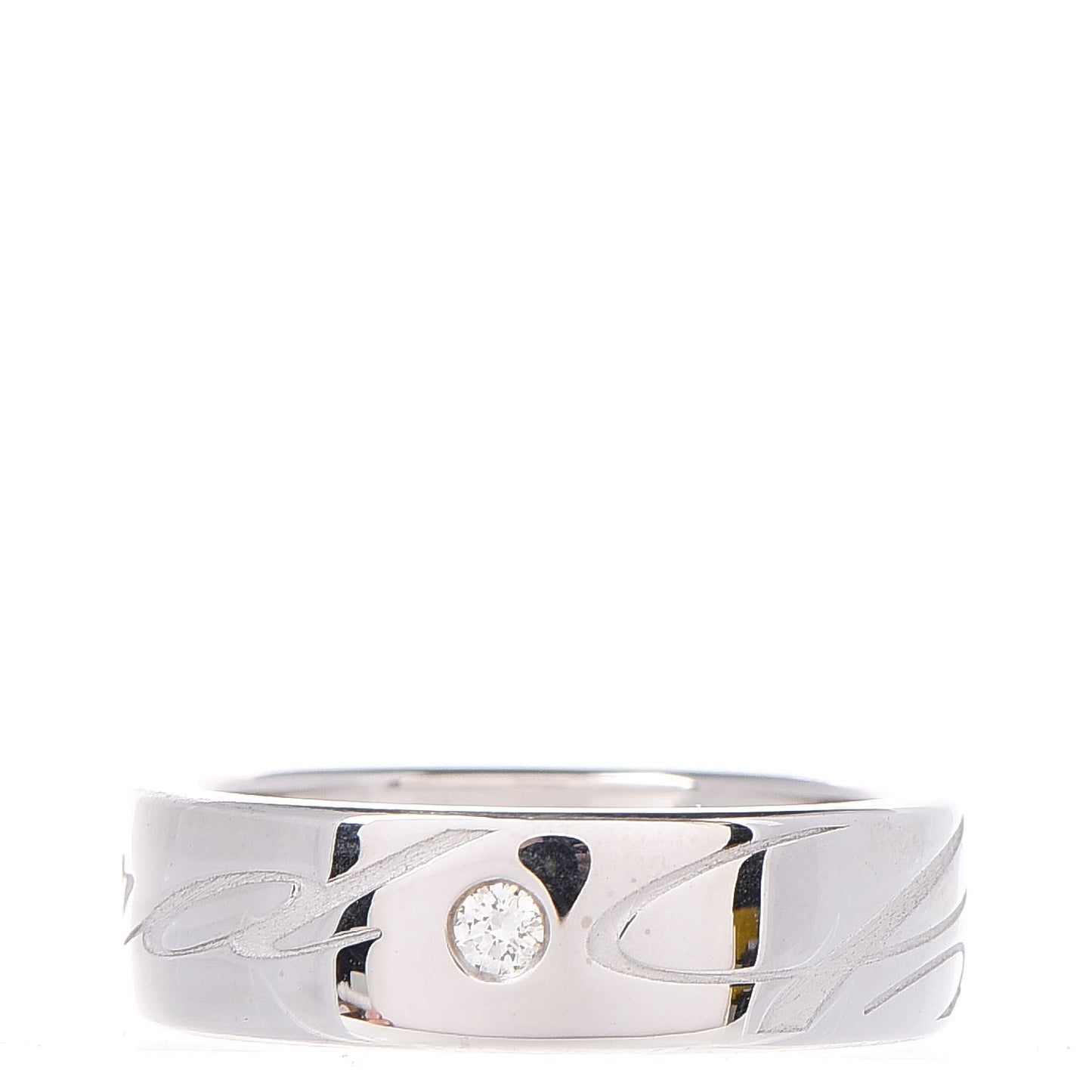 18K White Gold Diamond Chopardissimo Ring 5