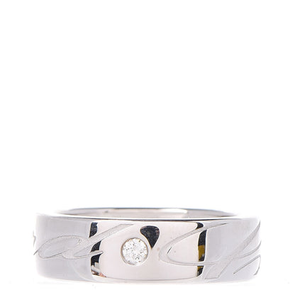Chopard 18K White Gold Diamond Chopardissimo Ring 5 1 of 8