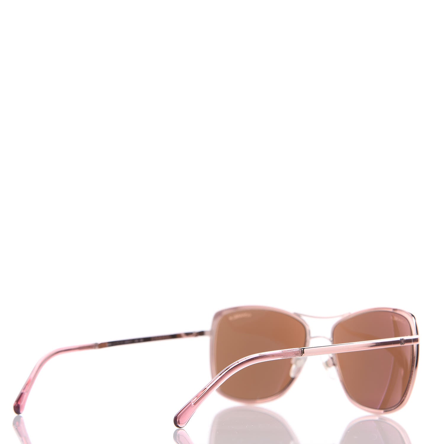 Chanel Metal Pilot Summer Sunglasses 4224 Rose Gold 3 of 7