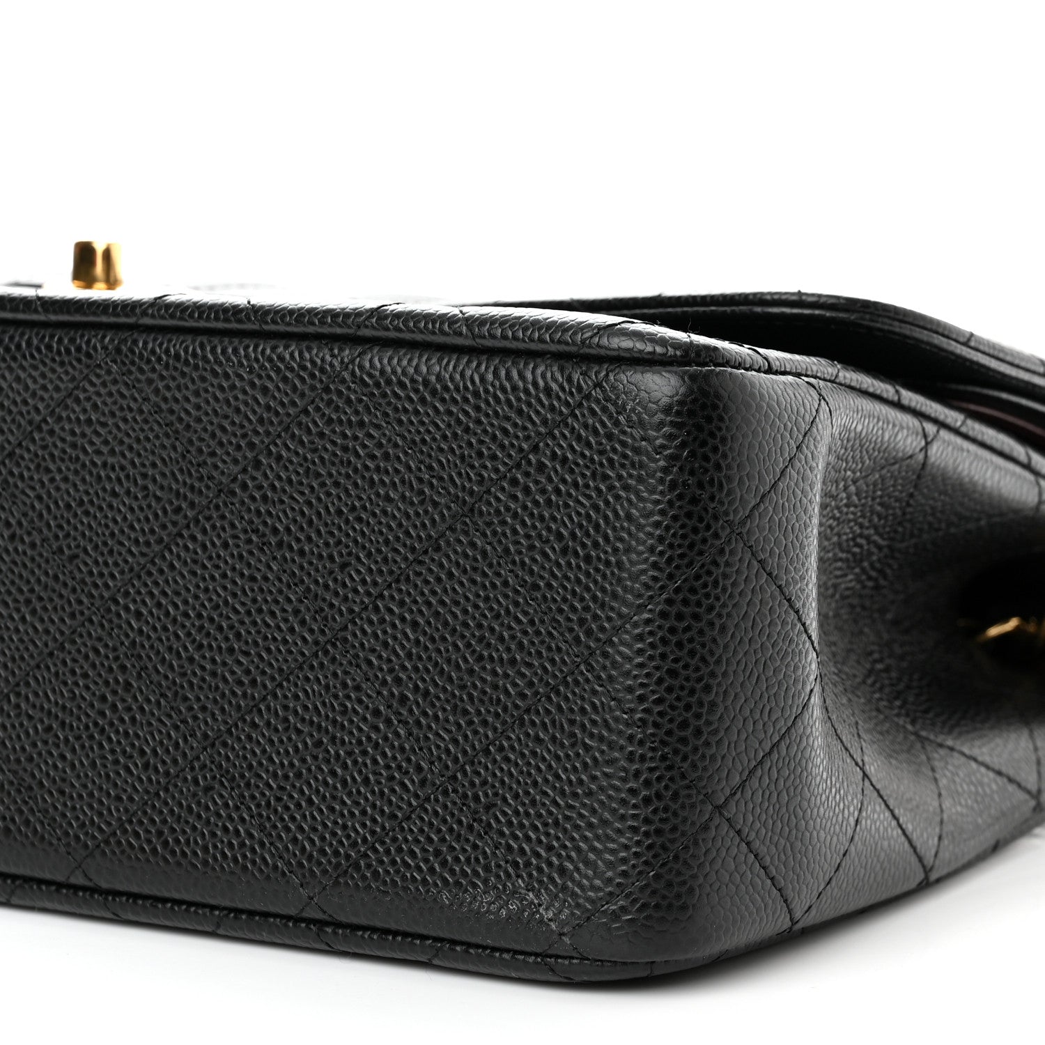 Chanel Caviar Quilted Jumbo Double Flap Black 9 of 11