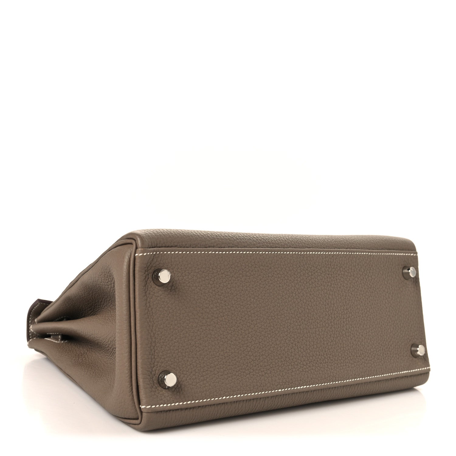 Hermes Togo Kelly Retourne 28 Etoupe 3 of 12