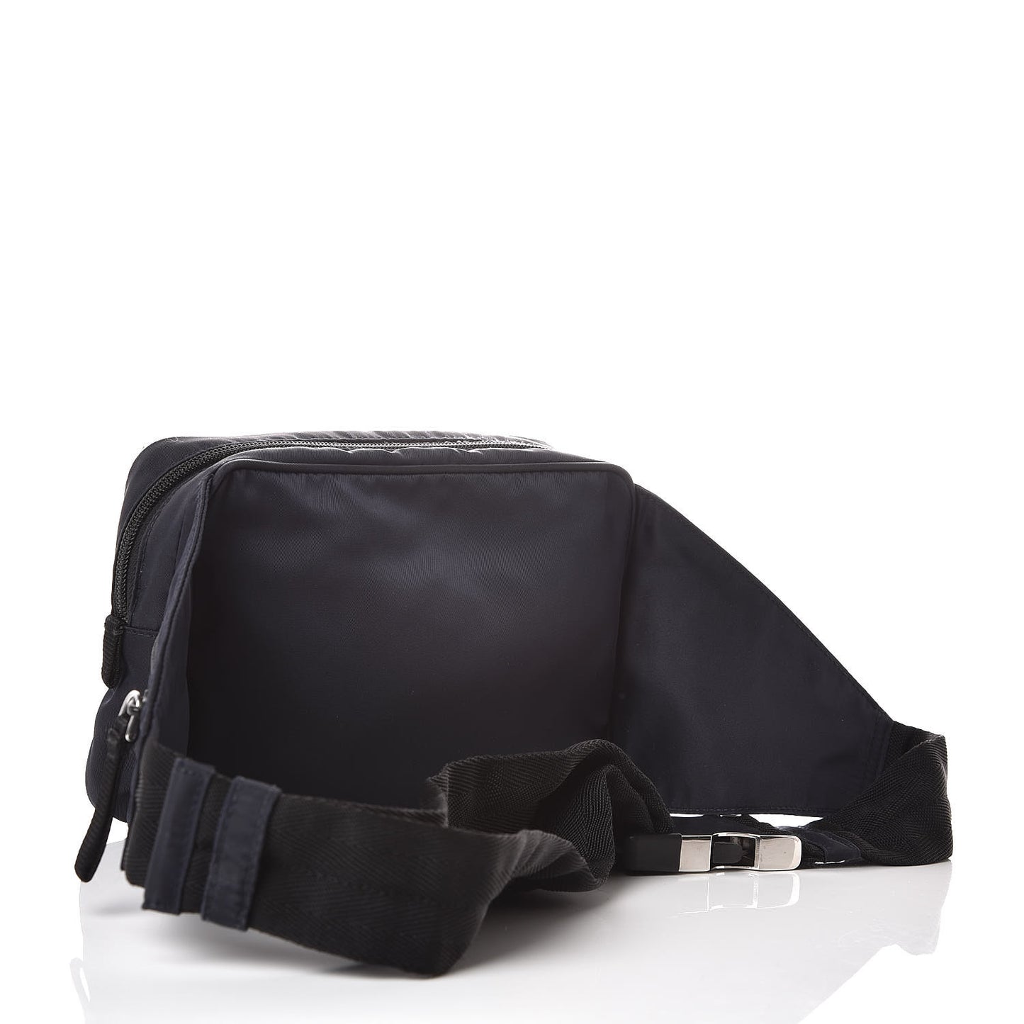 Tessuto Nylon Belt Bag Blue