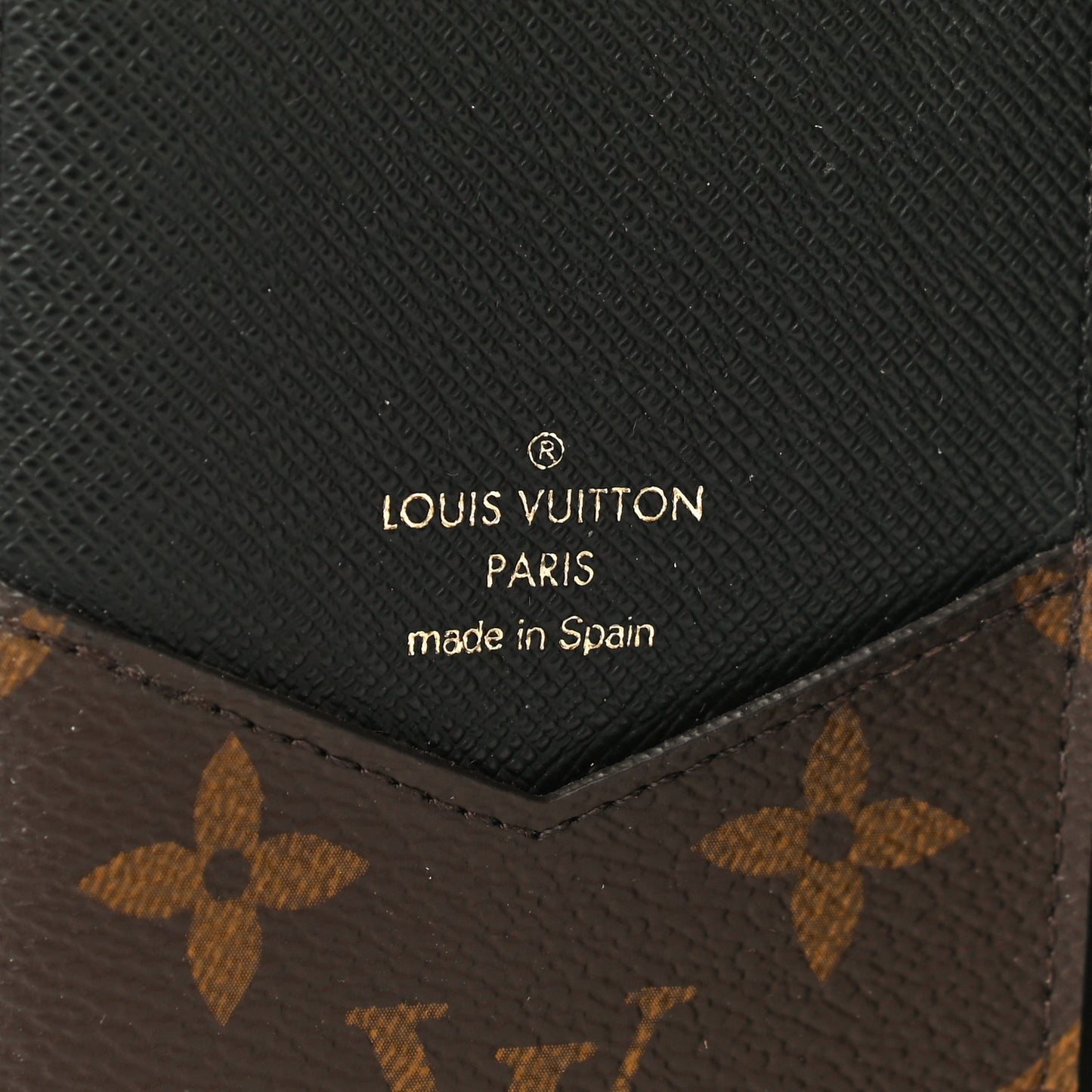 Monogram iPhone 11 Folio Case Black