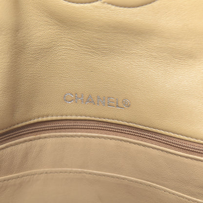 Chanel Lambskin Quilted Jumbo Single Flap Beige 7 of 27