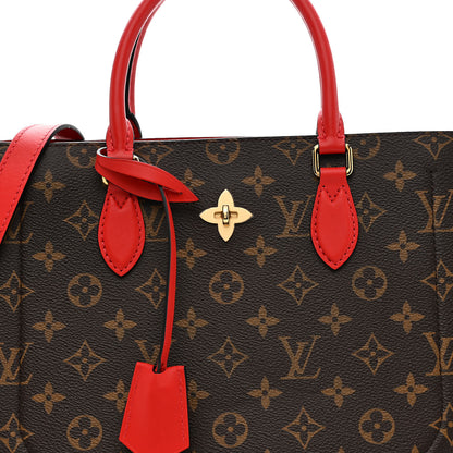 Louis Vuitton Monogram Flower Tote Coquelicot 8 of 10