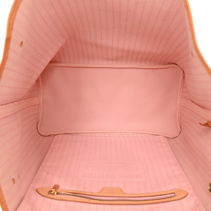 Louis Vuitton Damier Azur Neo Neverfull GM Rose Ballerine 5 of 11