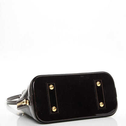 Louis Vuitton Vernis Alma BB Amarante 4 of 8