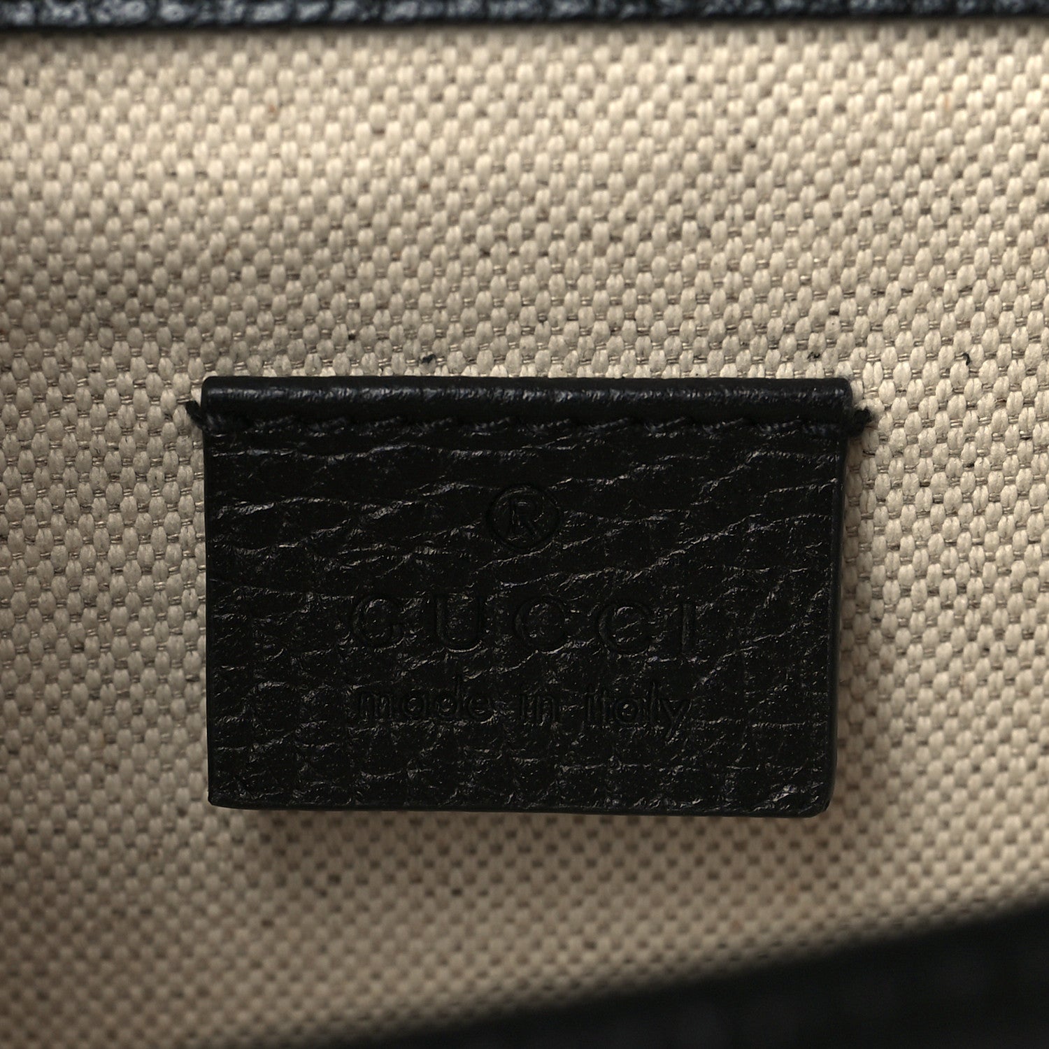 Gucci Dollar Calfskin Enamel Small Dionysus Shoulder Bag Black Electric Blue 6 of 9