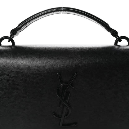 Saint Laurent Calfskin Monogram Sunset Chain Wallet Black 7 of 10