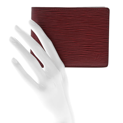 Louis Vuitton Epi Multiple Wallet Bordeaux 2 of 8