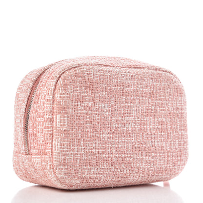 Chanel Canvas Small Deauville Case Pink 3 of 8