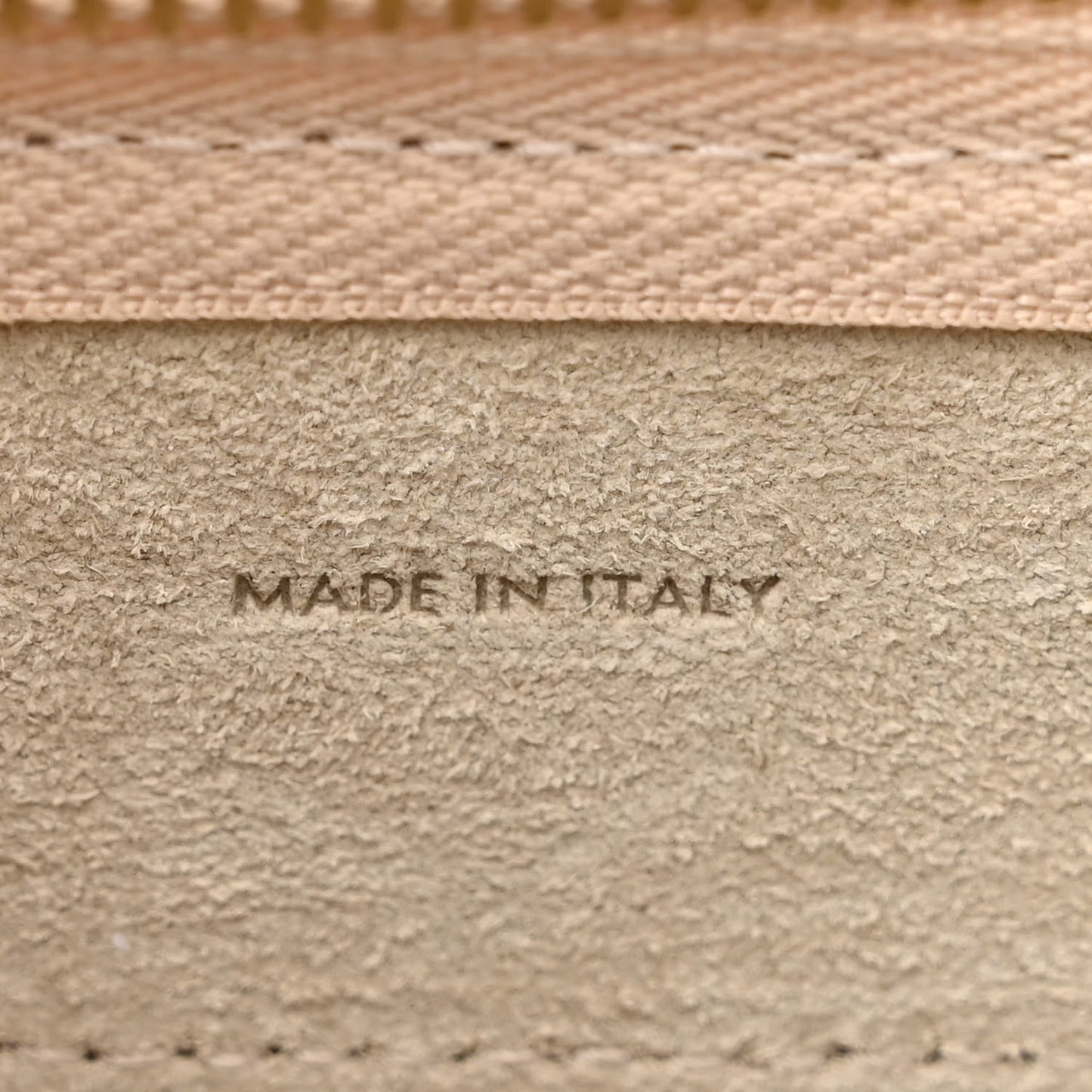 Grained Calfskin Nano Belt Bag Linen