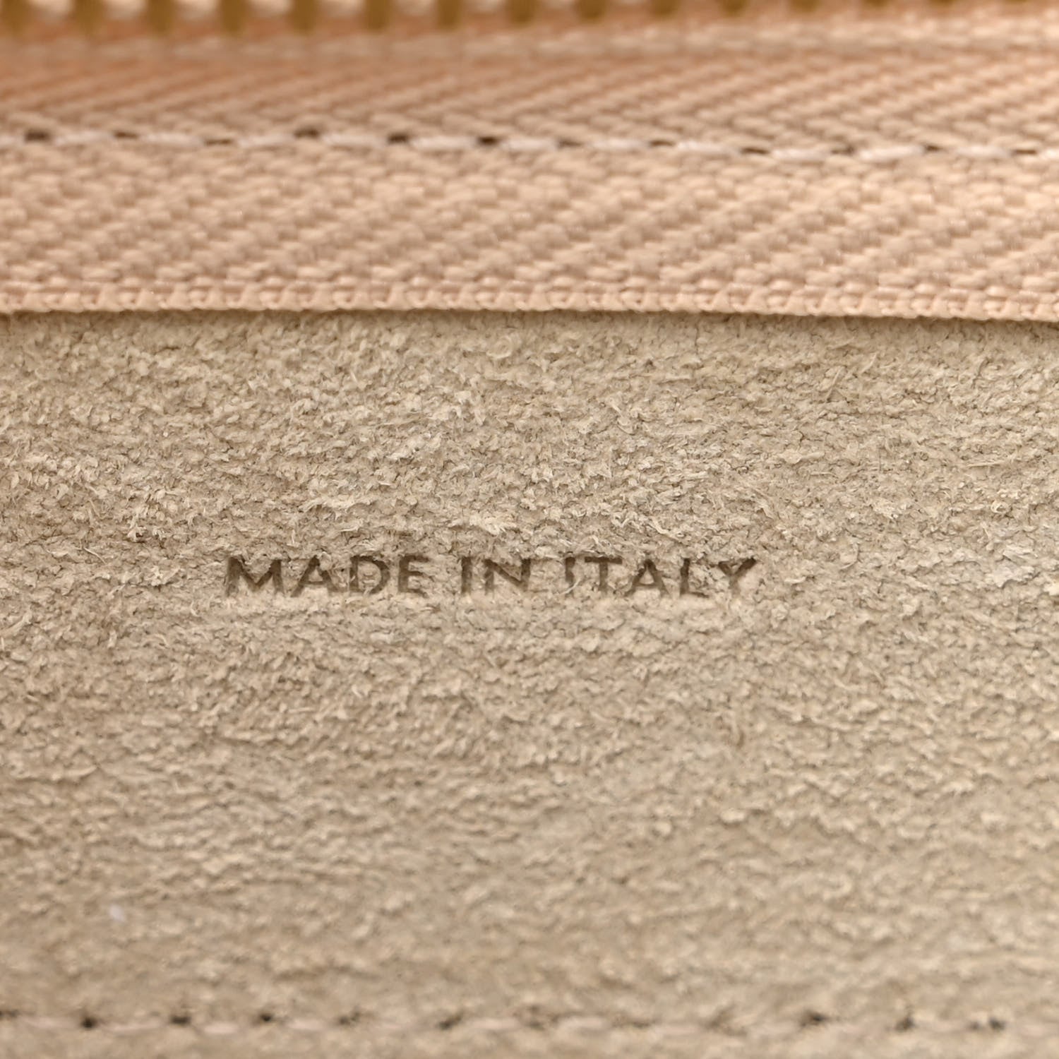 Celine Grained Calfskin Nano Belt Bag Linen 6 of 12