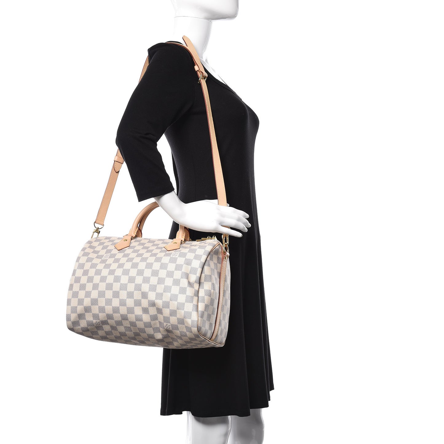 Damier Azur Speedy Bandouliere 30