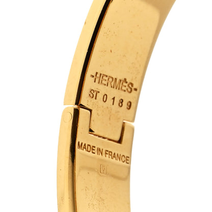 Hermes Enamel Clic Anneau Bracelet GM Black 4 of 5