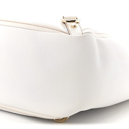 Gucci Textured Calfskin Abbey Tote  White 10 of 11